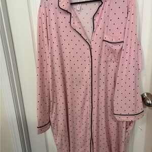 Joyspun Pink Polka Dot Women's Pajamas